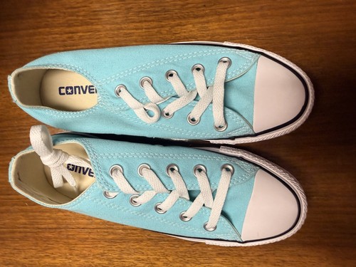 New aqua converse shoes - new,, women